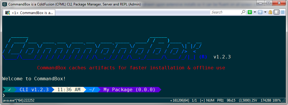 CommandBox CLI