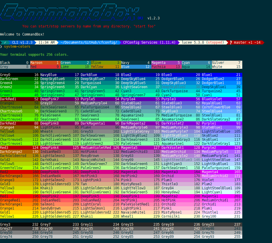 CommandBox CLI